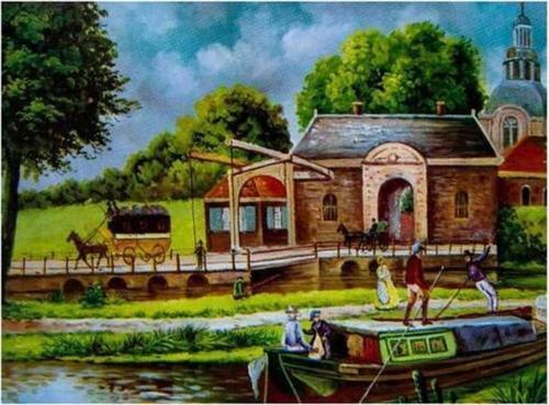 Sonnet Desenli Tuval 30X40 Cm By The River 141761
