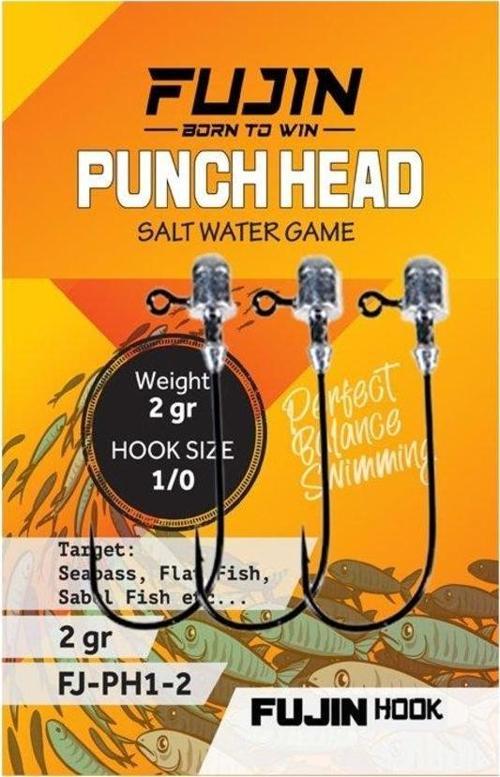 Punch Head Jig Head FJ-PH #1/0 2gr