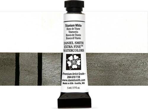 Extra Fine Tüp Suluboya 5 ml Seri 1 Titanium White