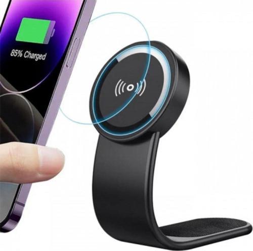 15W Manyetik Kablosuz Araç Şarj Aleti, Torpido Üstü, Konsol ve Ekrana Yapışan Telefon Tutucu