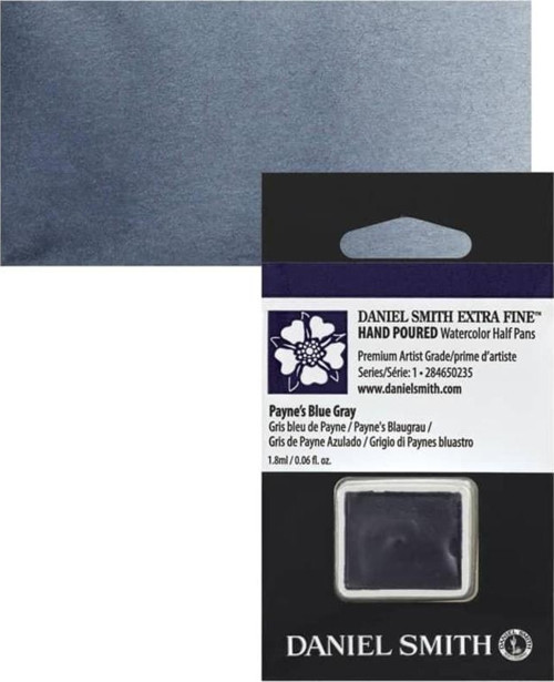 Extra Fine Yarım Tablet Sulu Boya Seri 1 Payne's Blue Gray
