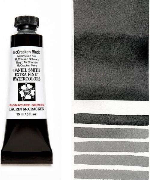 Extra Fine Tüp Suluboya 15 ml Seri 2 McCracken Black