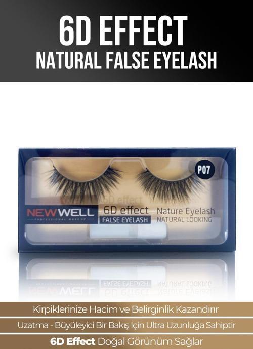 6D Effect Natural False Eyelash P07