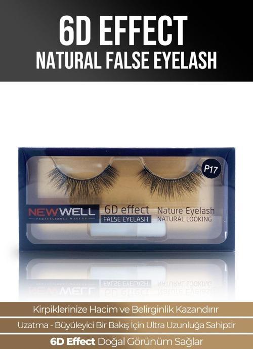 6D Effect Natural False Eyelash P17