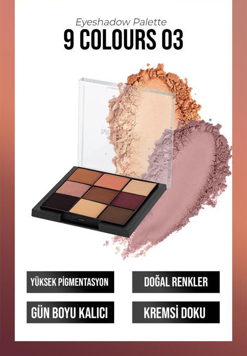 Eyeshadow Palette 9 Colours No 03