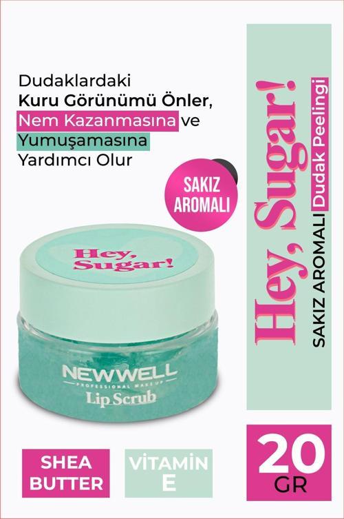 Hey Sugar! Sakız Aromalı Dudak Peelingi 20gr