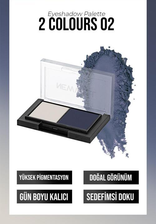 Porcelain Make Up 2li Far Paleti No02
