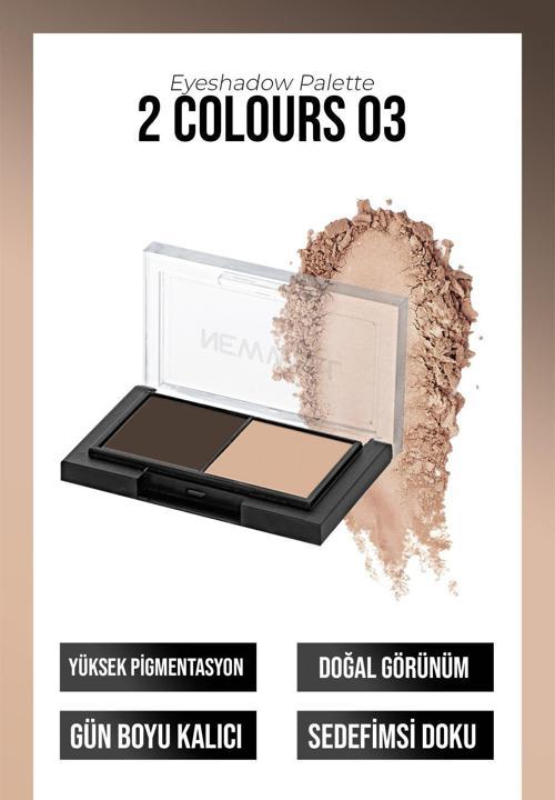 Porcelain Make Up 2li Far Paleti No03