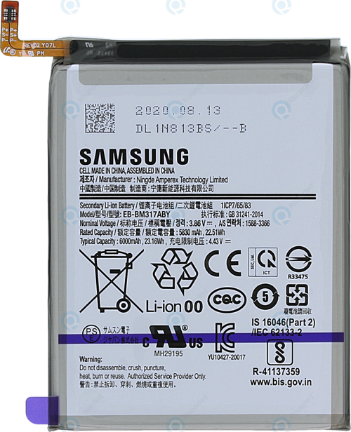 Samsung Galaxy M31 Pil Batarya SM-M317 EB-BM317ABY 5830 mAh