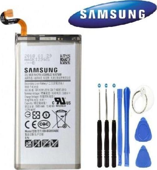 Samsung S8 Plus G955 Batarya Pil EB-BG955ABE+Tamir Setİ