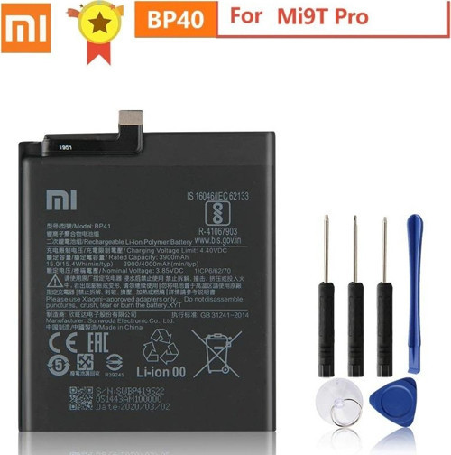 Xiaomi Mi 9T Pro Batarya Pil BP40 + Tamir Seti