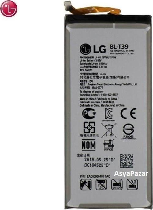 Lg G7/G7 Plus BL-T39 Batarya Pil