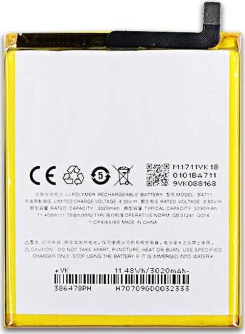 Meizu M6 BA711 Pil Batarya