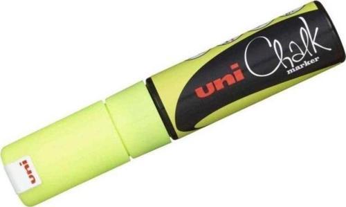 Chalk 8 mm Kesik Uç Su Bazlı Sıvı Tebeşir Kalemi F.Sarı