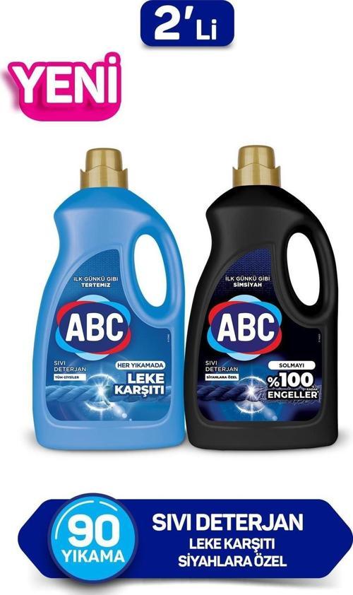 Sıvı Çamaşır Deterjanı Leke Karşıtı&Siyahlar 2li