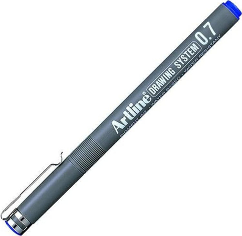 Drawing System Teknik Çizim Kalemi 0.7 mm Mavi