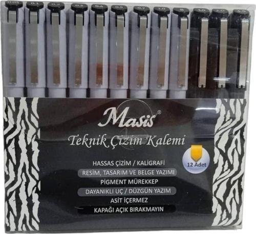 Teknik Çizim Kalemi12'li Set