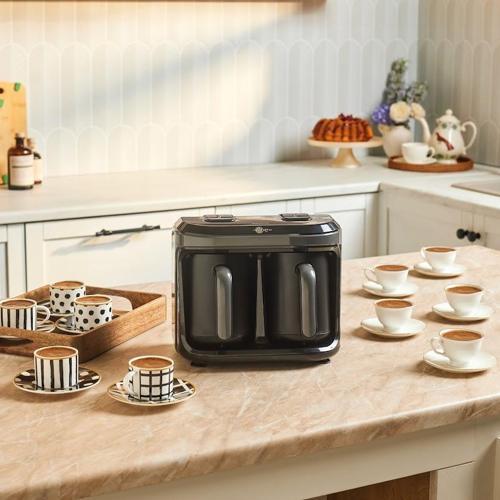 Hatır Hüp Düet Aroma İkili Türk Kahve Makinesi Space Gray