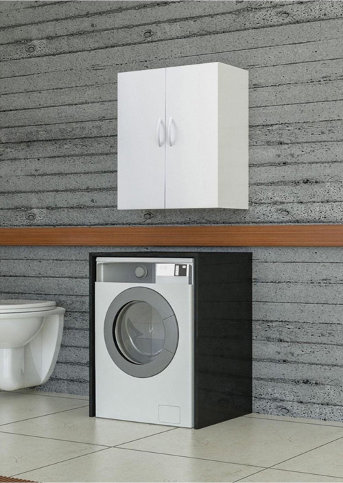 Ard102 Makine Üstü Dolap Iki Kapaklı Banyo Dolabı