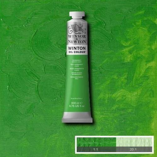Winton Yağlı Boya 200 ml. 48 Permanent Green Light