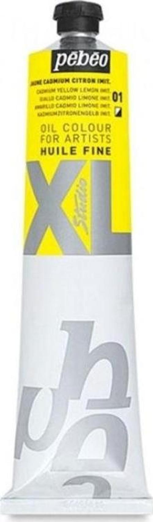 Huile Fine XL Yağlı Boya 200 ml. 01 Cadmium Yellow Lemon Imit.