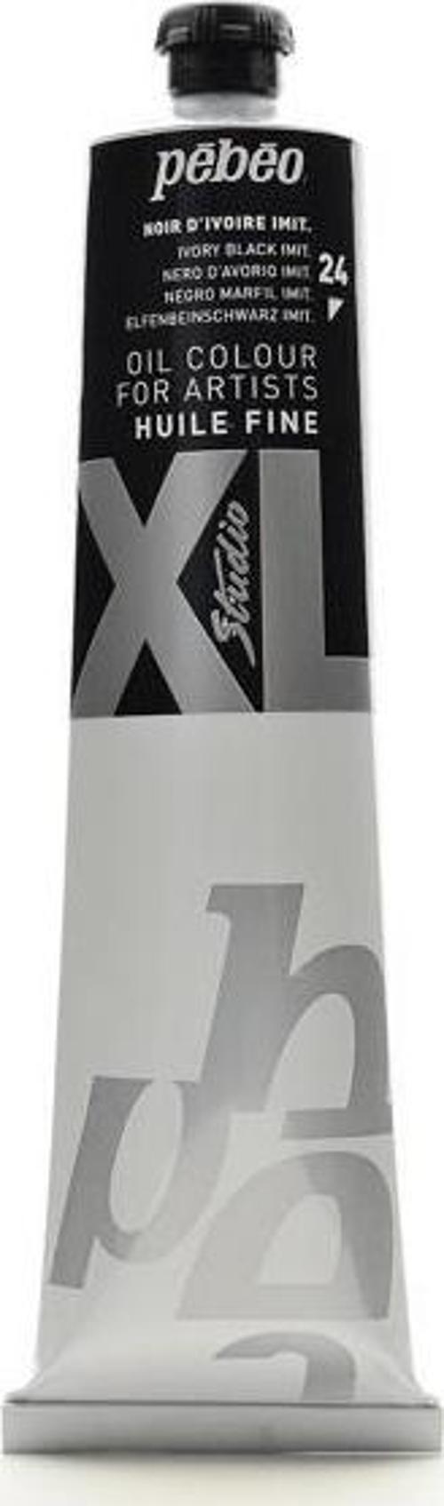 Huile Fine XL Yağlı Boya 200 ml. 24 Ivory Black Imit.