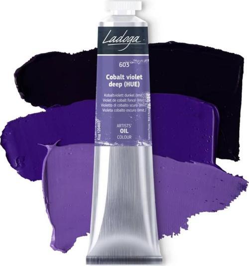 Ladoga Yağlı Boya 46 ml Cobalt Violet Deep (Hue) 603