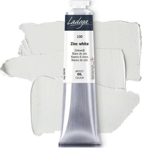 Ladoga Yağlı Boya 46 ml Zinc White 100