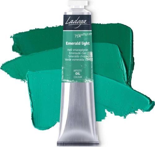 Ladoga Yağlı Boya 46 ml Emerald Green Light 714