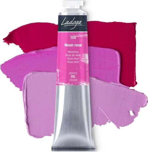 Ladoga Yağlı Boya 46 ml Neon Rose 368