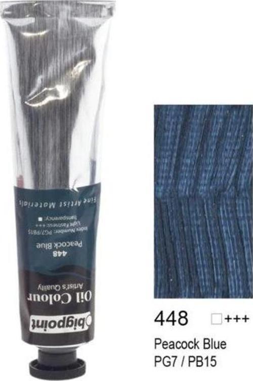 Yağlı Boya 45 ml. 448 Peacock Blue