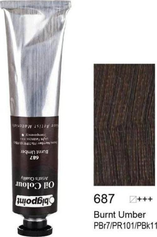 Yağlı Boya 200 ml. 687 Burnt Umber