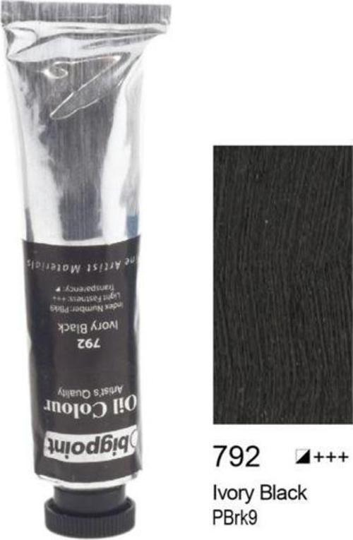 Yağlı Boya 200 ml. 792 Ivory Black