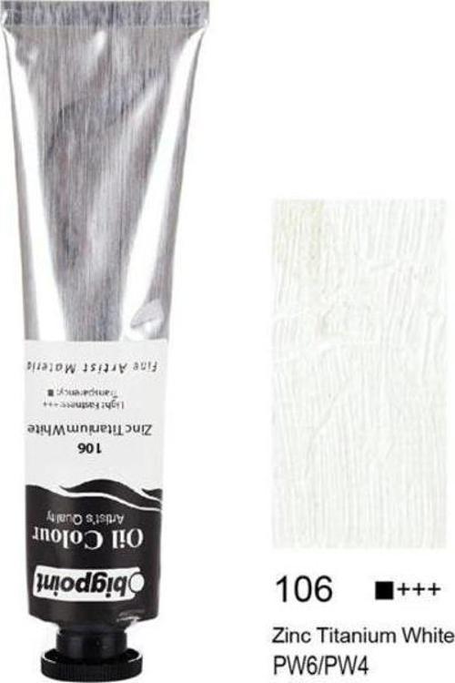 Yağlı Boya 45 ml. 106 Zinc Titanium White