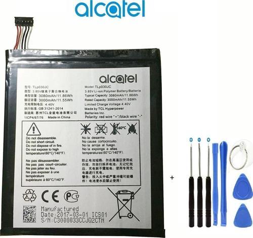 Alcatel A3 XL TLP030JC 9000-9000X-9000D PİL Batarya ve Tamir Seti