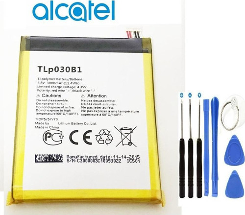 Alcatel TLP030B1 Smart 4 Power 986N Batarya Pil Ve Tamir Seti