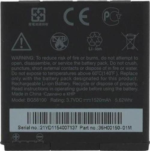 Htc Sensation Pil Batarya BG58100