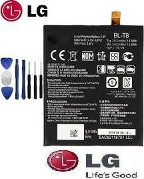 LG G Flex Batarya Pil BL-T8 3500 mAh ve Tamir Seti