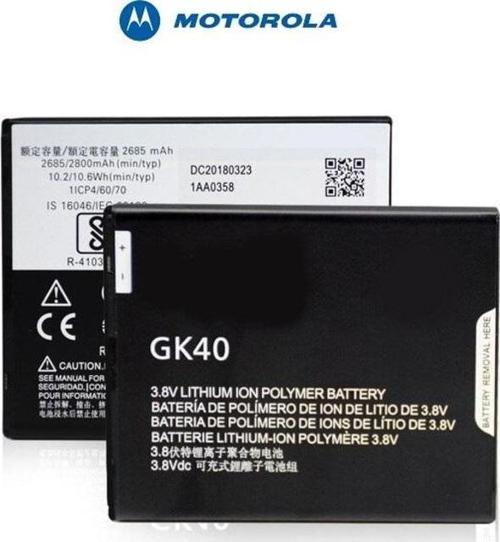 Motorola Moto G5 - G4 Play - E3 GK40 Batarya Pil