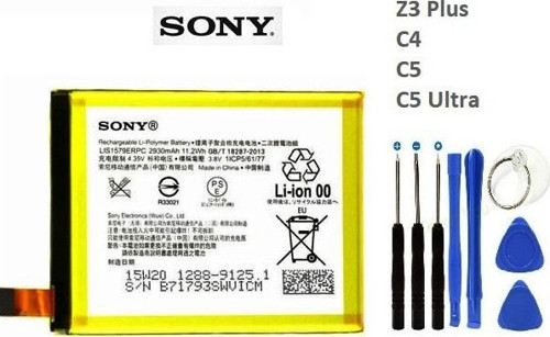 Sony Xperia Z3+Plus Z4 C5 LIS1579ERPC Batarya Pil ve Tamir Seti