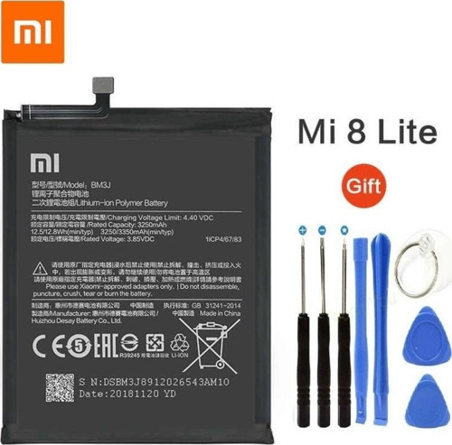 Xiaomi Mi 8 Lite BM3J Batarya Pil ve Tamir Seti