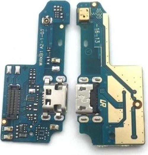 Asus Zenfone Max Plus M1 Şarj Soket Mikrofon Bordu ZB570TL