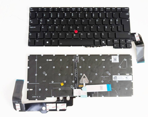 Lenovo Thinkpad X13 Yoga 20sx0003tx Klavye Tuş Takımı Aydınlatmalı Işıklı