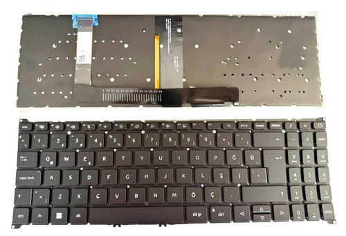 Acer Aspire 7 A715-76-78PC Serisi Klavye Aydınlatmalı Işıklı Tuş Takımı