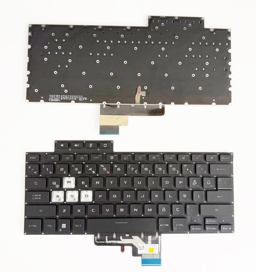 Asus Tuf Dash F15 Fx516pe Klavye Aydınlatmalı Işıklı Tuş Takımı