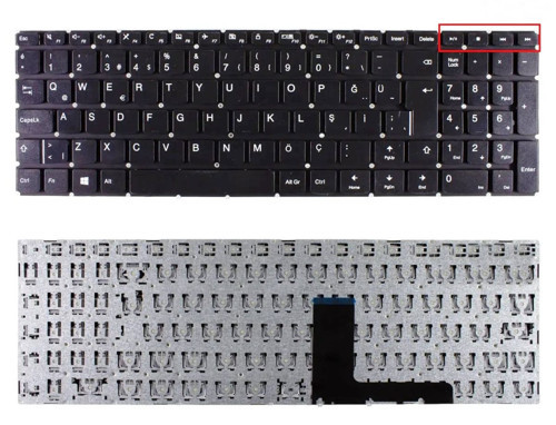 Lenovo Ideapad 310-15abr 80st, 310-15ıap Klavye Tuş takımı