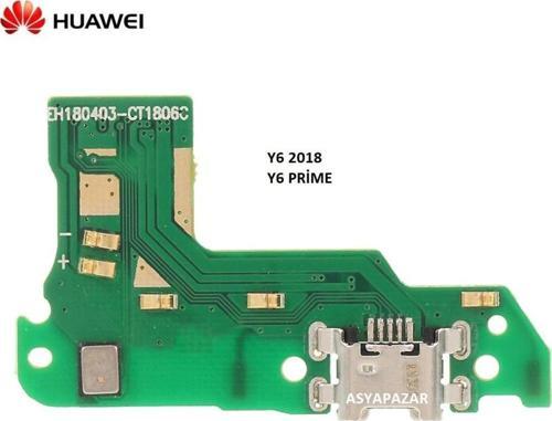 Huawei Y6 2018 ATU-L21 / Y6 Prime 2018 Şarj Soket Mikrofon Bordu
