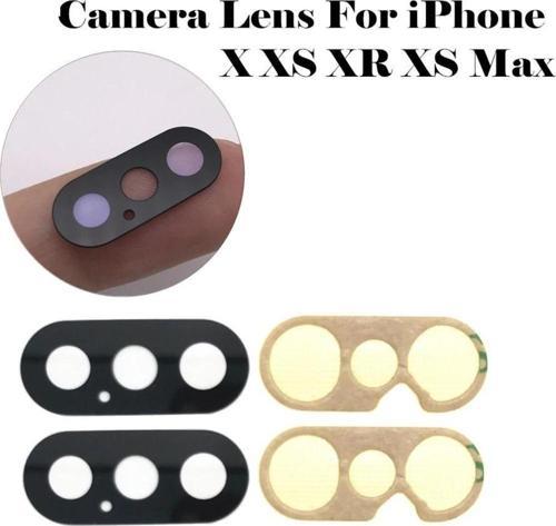 iPhone X, XS MAX , XS Arka Kamera Camı Lens