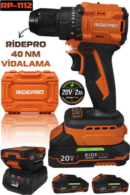 40 NM ŞARJLI VİDALAMA