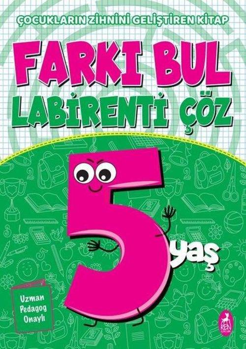 Farkı Bul Labirenti Çöz - 5 Yaş